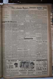 Página do jornal Correio do Ceará de maio de 1941