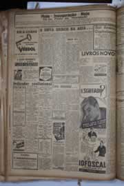 Página do jornal Correio do Ceará de maio de 1941