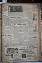 Página do jornal Correio do Ceará de maio de 1941