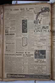 Página do jornal Correio do Ceará de maio de 1941