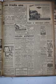 Página do jornal Correio do Ceará de junho de 1941