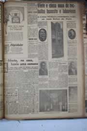 Página do jornal Correio do Ceará de junho de 1941
