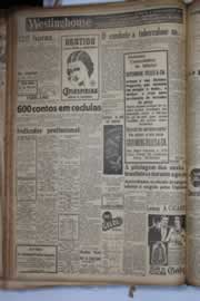 Página do jornal Correio do Ceará de junho de 1941