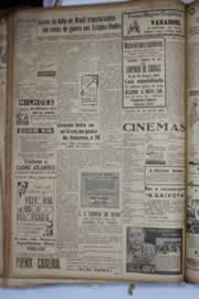 Página do jornal Correio do Ceará de junho de 1941
