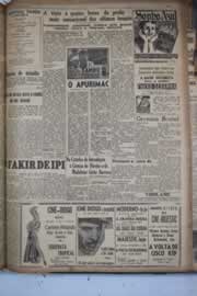Página do jornal Correio do Ceará de junho de 1941