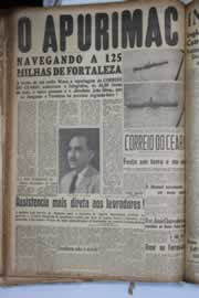 Página do jornal Correio do Ceará de junho de 1941