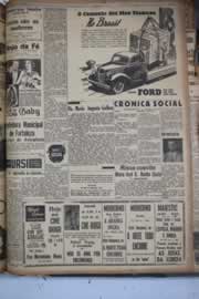 Página do jornal Correio do Ceará de junho de 1941