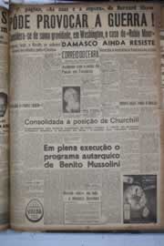 Página do jornal Correio do Ceará de junho de 1941