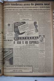 Página do jornal Correio do Ceará de junho de 1941