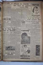 Página do jornal Correio do Ceará de junho de 1941