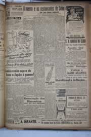 Página do jornal Correio do Ceará de junho de 1941