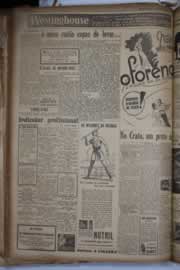 Página do jornal Correio do Ceará de junho de 1941