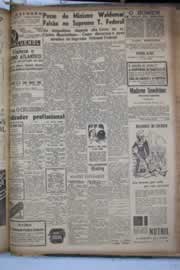 Página do jornal Correio do Ceará de junho de 1941