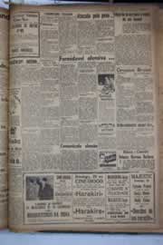 Página do jornal Correio do Ceará de junho de 1941