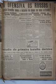 Página do jornal Correio do Ceará de junho de 1941