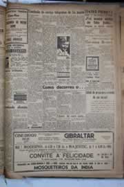 Página do jornal Correio do Ceará de junho de 1941