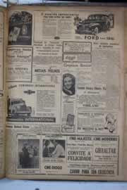 Página do jornal Correio do Ceará de junho de 1941