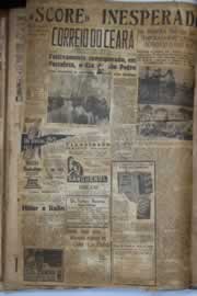Página do jornal Correio do Ceará de junho de 1941