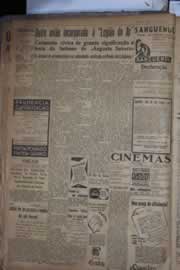 Página do jornal Correio do Ceará de julho de 1941