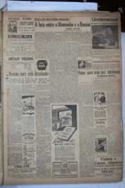 Página do jornal Correio do Ceará de julho de 1941