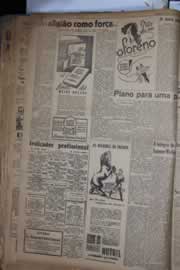 Página do jornal Correio do Ceará de julho de 1941
