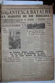 Página do jornal Correio do Ceará de julho de 1941
