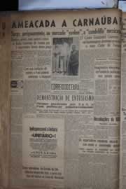 Página do jornal Correio do Ceará de julho de 1941