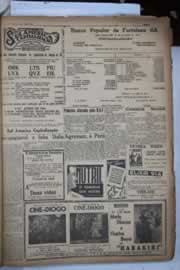 Página do jornal Correio do Ceará de julho de 1941