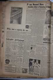Página do jornal Correio do Ceará de julho de 1941
