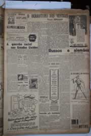 Página do jornal Correio do Ceará de julho de 1941