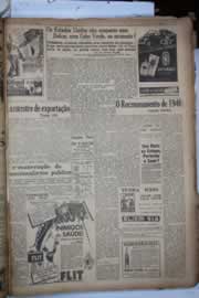 Página do jornal Correio do Ceará de julho de 1941