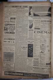 Página do jornal Correio do Ceará de julho de 1941