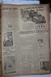 Página do jornal Correio do Ceará de julho de 1941