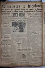 Página do jornal Correio do Ceará de julho de 1941