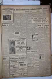 Página do jornal Correio do Ceará de julho de 1941