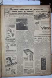 Página do jornal Correio do Ceará de julho de 1941