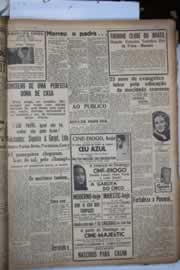 Página do jornal Correio do Ceará de julho de 1941
