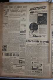 Página do jornal Correio do Ceará de julho de 1941