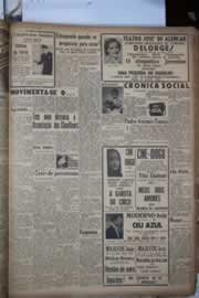 Página do jornal Correio do Ceará de julho de 1941