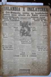 Página do jornal Correio do Ceará de julho de 1941