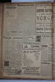 Página do jornal Correio do Ceará de agosto de 1941