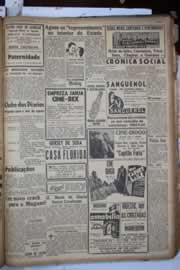 Página do jornal Correio do Ceará de agosto de 1941