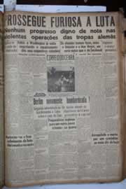Página do jornal Correio do Ceará de agosto de 1941