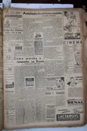 Página do jornal Correio do Ceará de agosto de 1941