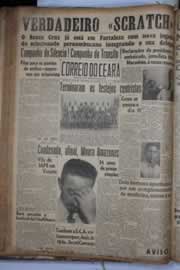 Página do jornal Correio do Ceará de agosto de 1941