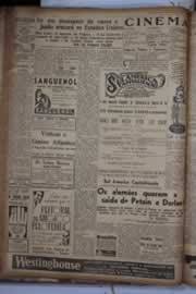 Página do jornal Correio do Ceará de agosto de 1941