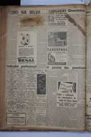 Página do jornal Correio do Ceará de agosto de 1941