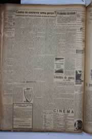 Página do jornal Correio do Ceará de agosto de 1941