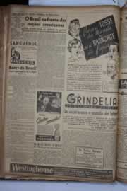 Página do jornal Correio do Ceará de agosto de 1941