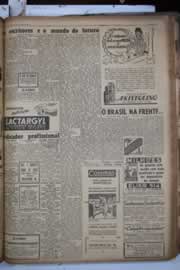 Página do jornal Correio do Ceará de agosto de 1941